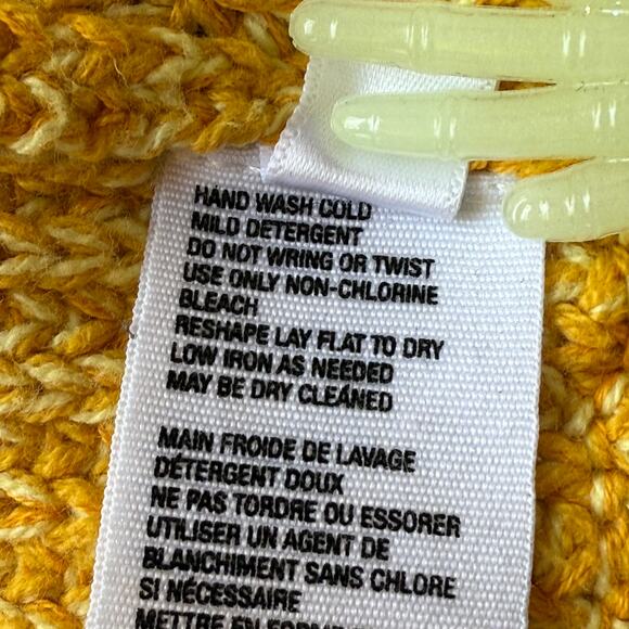 FREE PEOPLE XS High Hopes Cardigan Oversized Cozy Chunky Open Front Marmalade - Picture 10 of 10